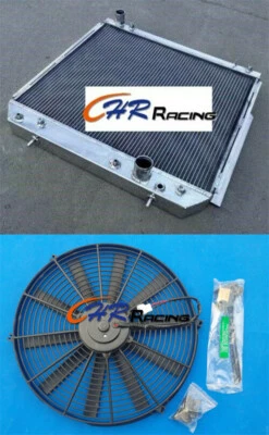 Radiador y ventilador de aluminio para Jeep Grand Cherokee 3.1td wj/wg 1999-2005 at 2000 Foto 1 de 3