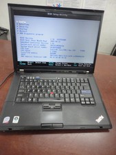 Lenovo ThinkPad T500 15.4" Core 2 Duo 2.53Ghz 4GB "NO HDD"  DVD-RW Wi-Fi Laptop*