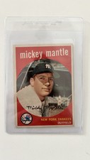 1959 Mickey Mantle Topps (Re-Colored)