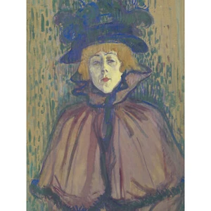 Henri De Toulouse Lautrec Jane Avril Painting XL Wall Art Canvas Print - Picture 1 of 6