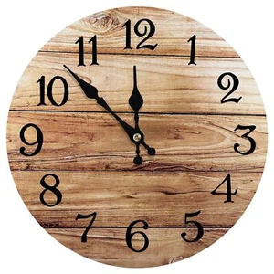 Silent Wall Clock Battery Operated Non Ticking Wall Clocks for Bedroom Living... - Picture 1 of 8