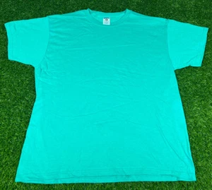 Nuevo con etiquetas Jerzees Mezcla Peso Pesado Para Hombre Camiseta Mangas Cortas Camisa Enebro Verde Agua - Imagen 1 de 3