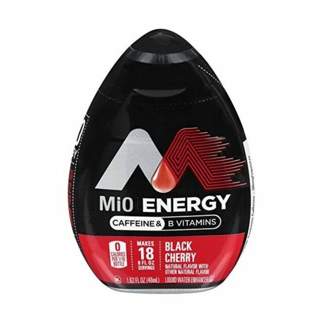 MiO Energy Black Cherry Liquid Water Enhancer - 1.62 fl oz