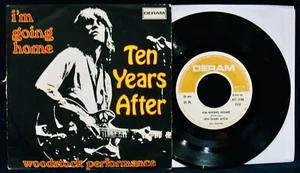 TEN YEARS AFTER: I'm Going Home~1971 Italian Picture Sleeve+45~DERAM #DM 702 - Imagen 1 de 2