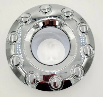 OEM 2017-2024 Ford F250 Super Duty Front Chrome 10 Lug Center Cap- HC3C-1A096-NB - Image 1 of 4