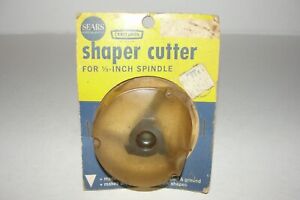NEW Vntg. Sears Craftsman 3281 Shaper Cutter 3/4" in. Quarter Round 1/2" Spindle