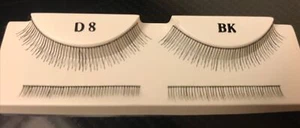 Tallina's D8 obere & untere Puppe Wimpern schwarz (oben 1,5" x 1/4") ~ NEU - Bild 1 von 3