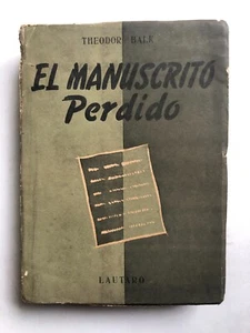 Theodor Balk - El Manuscrito Perdido - Picture 1 of 4