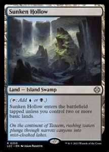 *MtG: 4x SUNKEN HOLLOW - Commander: The Lost Caverns of Ixalan Rare - magicman* - Bild 1 von 1