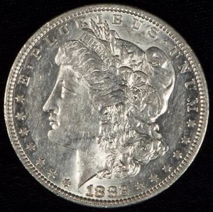 1882-O Morgan Silver Dollar Gorgeous Original Mint Luster - Picture 1 of 2