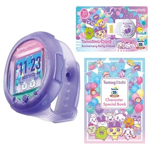 Tamagotchi Smart Anniversary Party Set Bandai Japan Tamasuma Card 25° Nuovo Giocattolo - Foto 1 di 7