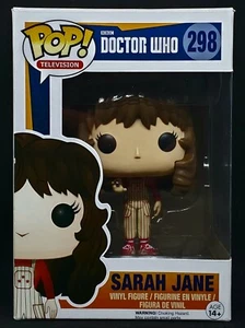 Funko Pop + Protector! TV #298 Doctor Who - Sarah Jane *Mint* - Picture 1 of 12