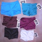 Boy Cut Shorts Gymnastics Shorts 6 Colors Girls/Ladies Spandex Dance Cheer