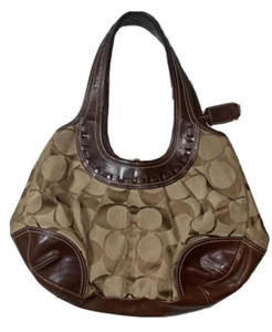 Preowned- Coach Ergo Framed Monogram Hangbag E0869-12232 - Picture 1 of 12