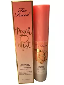 Too Faced Peach Mist Mattifying Setting Spray 30ml / 1oz-New in Box - Picture 1 of 8
