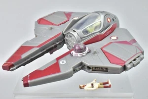 Transformers Star Wars Crossover Obi-Wan Kenobi to Jedi Starfighter Actis - Picture 1 of 4