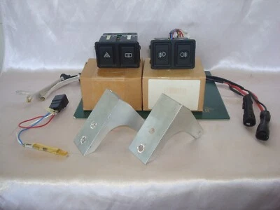 JAGUAR XJS 94 95 96 fog light foglight switch & short plug & harness & brackets - Image 1 of 4