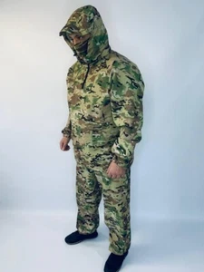 Camouflage suit multicam waterproof, camouflage raincoat for military - Picture 1 of 8