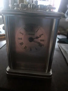 Vintage Ingersoll carriage clock / Kenzle movement New battery fitted - Picture 1 of 4