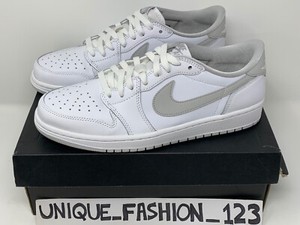 Las mejores ofertas en Jordan 1 Retro Low OG Blanco Gris Neutro | eBay