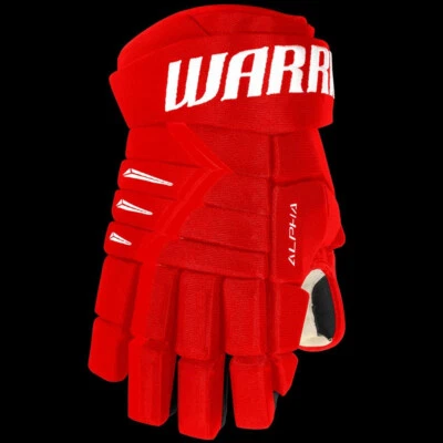 WARRIOR PRODUCTS Warrior Eishockey Handschuh DX4 Junior Farbe: rot