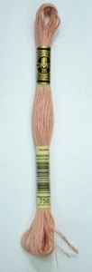 DMC Stranded Cotton Embroidery Floss, Colour 758 Very Light Terra Cotta - Picture 1 of 1