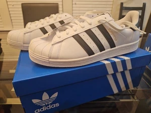 adidas Superstar Spikeless Men Size 9 Women 10 White Golf Shoes IE6052 - Picture 1 of 7