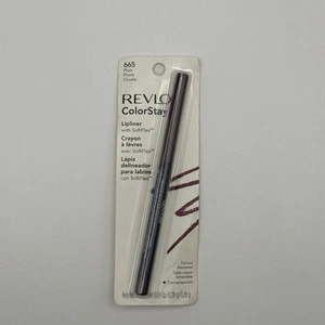 Revlon ColorStay Longwear Lip Liner Pencil, 665 Plum, 0.01 oz - Picture 1 of 4