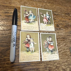 4- A. H. Blackall Trade Cards - Tea/Coffee - Chicago, IL.  ￼U428 - Picture 1 of 2