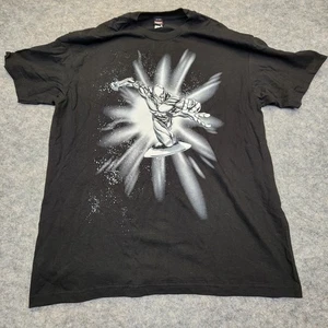 Vintage 2000's Silver Surfer Mad Engine T Shirt Size 2XL NWOT Marvel Comics - Picture 1 of 6