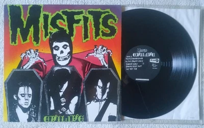 MISFITS - EVILIVE - LP 1987 - (C/V EX/EX+) rare Original 1st Usa press Live 1981 - Bild 1 von 3