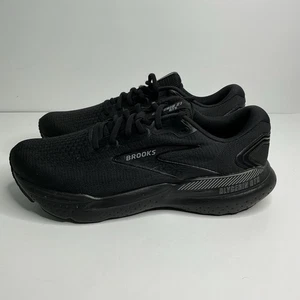 Brooks Glycerin GTS 21 Women's 10 2E (Wide) Triple Black Running Shoes Sneakers - Picture 1 of 11