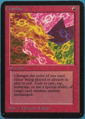 Chaoslace Alpha PLD Red Rare MAGIC THE GATHERING MTG CARD (ID# 416162) ABUGames - Image 1 of 2