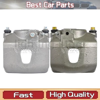 2 Front Brake Calipers Fits 2000 Ford E-150 Econoline E-150 Econoline Club Wagon - Image 1 of 4