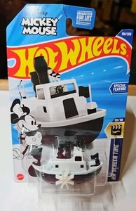 2025 Hot Wheels Disney Mickey Mouse Steamboat HW Screen Time Maßstab 1:64 NEU - Bild 1 von 5