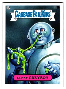 Gunky Greyson GPK 2023 Garbage Pail Kids Queen Parody Sticker - Picture 1 of 2