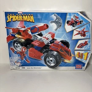 Mega Bloks #2066 Spider-Man Metamorpher 4 in 1 The Amazing Spider-Man New Sealed - Picture 1 of 5
