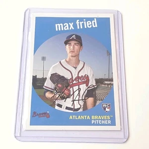 2018 Topps Archives #27 Max Fried RC Rookie Braves Yankees - Picture 1 of 2