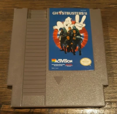 Ghostbusters II (Nintendo NES, 1990) Authentic & Tested Nintendo Entertainment  - Image 1 of 2