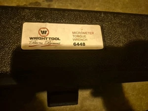 Wright Tool 6448 100 - 600' Pfund 3/4 Zoll Antrieb Drehmomentschlüssel Ratsche - Bild 1 von 7