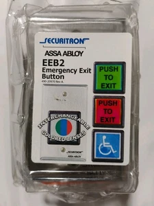 Securiton EEB2 Notausgangstaster mit 30 Sekunden Zeitschaltuhr - Bild 1 von 5