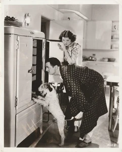 FOTOGRAFÍA DE ESTUDIO ORIGINAL AFTER THE THIN MAN MYRNA LOY WILLIAM POWELL 1936 - Imagen 1 de 2