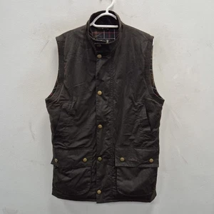 Barbour Westmorland Sporting Wax Waterproof Hunting Country Gilet Vest Medium - Picture 1 of 10