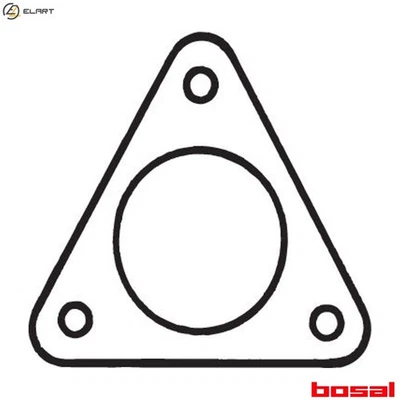 GASKET EXHAUST PIPE 256-122 FORGASKET EXHAUST PIPE 256-122 FOR PEUGEOT  170931   - Image 1 of 4