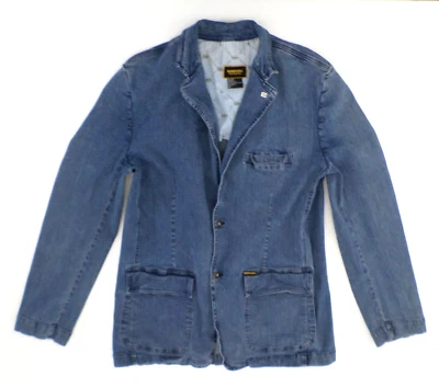 Vintage EZEKIEL E2EK1EL Men's Long Denim Jacket XL Skateboarding Surf Y2K Street - Image 1 of 4