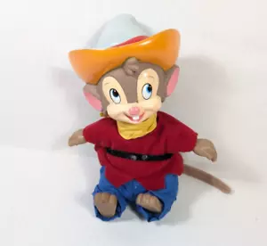 An American Tail Fievel Goes West Kunststoff Plüsch Figur Applause 1991 - Bild 1 von 5