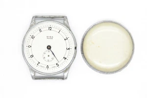 Vintage Gisa Swiss Watch, Unknown Pin-Pallet Movement, Not Working, For Parts - Imagen 1 de 4