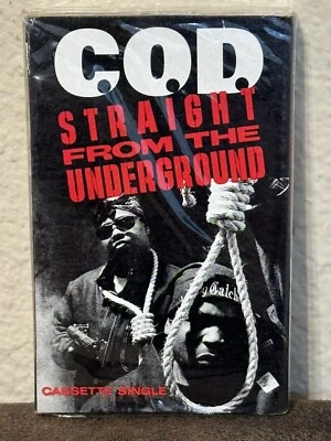 Rare! 1993 COD Cassette Tape DEMO Select Streets Straight From The UNDERGROUND - Image 1 of 4