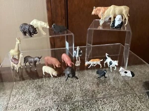 Vintage 1970's Britains Ltd. lot of Wild Animals, Farm Animals 18 Total - Picture 1 of 6