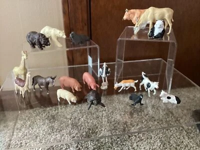 Vintage 1970's Britains Ltd. lot of Wild Animals, Farm Animals 18 Total - Image 1 of 4